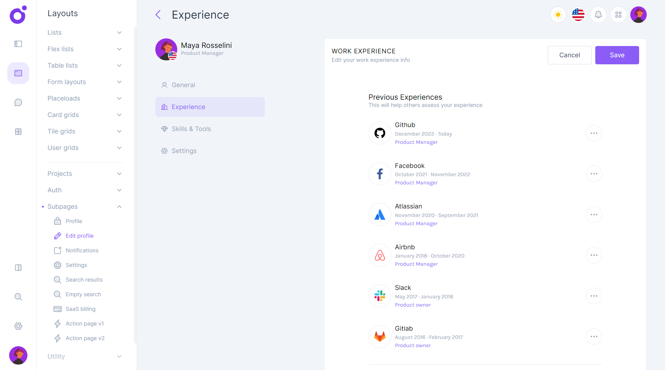 Tairo - Edit profile 2