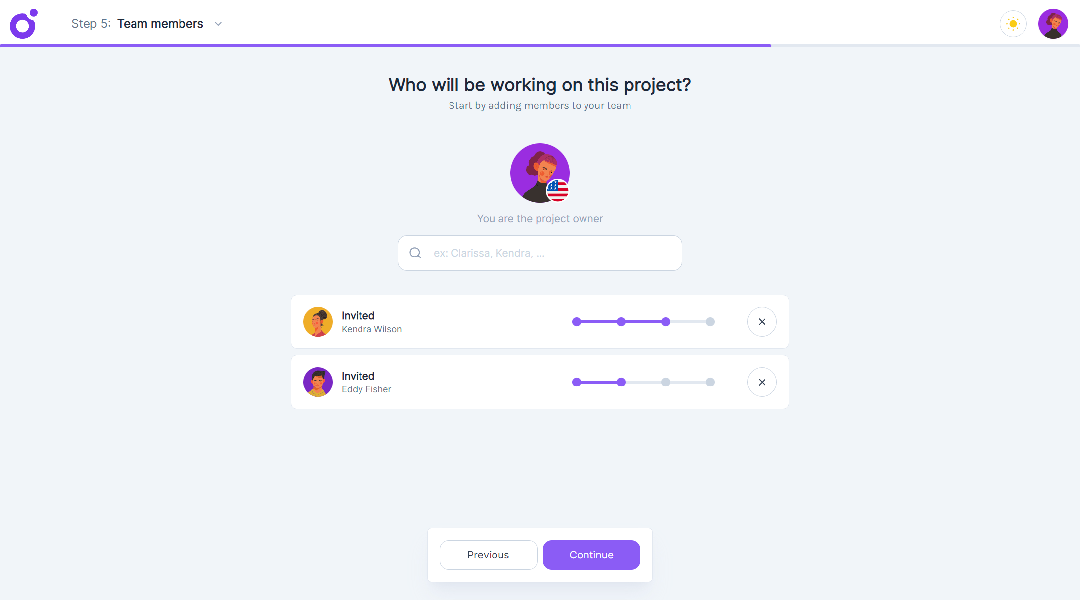 Tairo - Wizard — Step 5